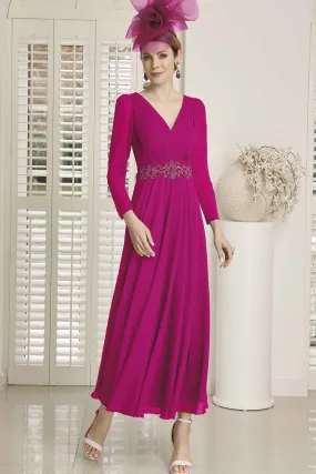 Invitations by Veni 29865 Magenta Dress