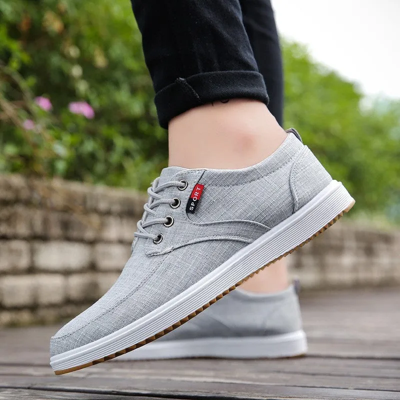 Jay  Atmungsaktive Herren Canvas Schuhe fr den Sommer