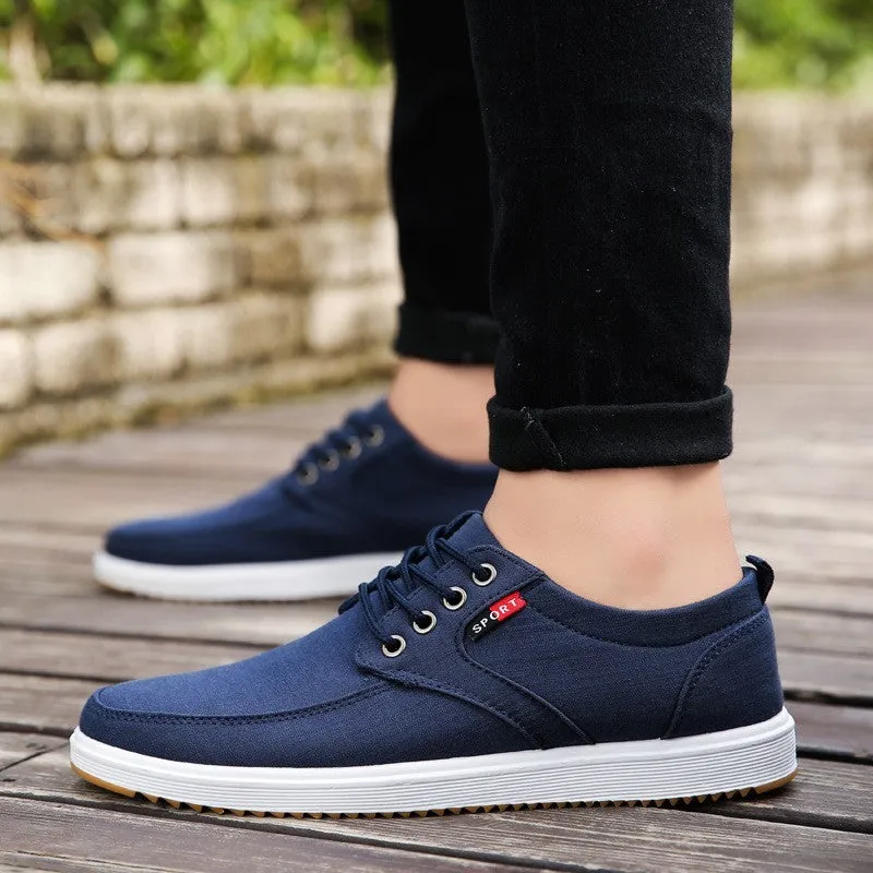 Jay  Atmungsaktive Herren Canvas Schuhe fr den Sommer