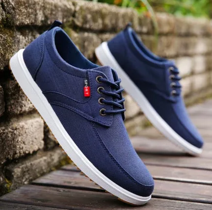 Jay  Atmungsaktive Herren Canvas Schuhe fr den Sommer