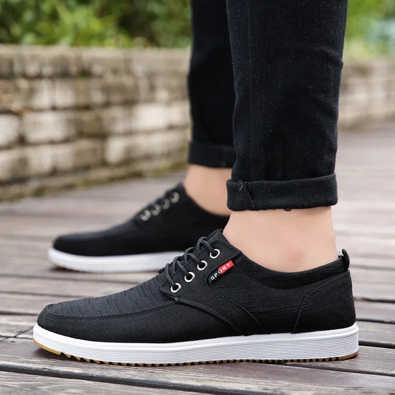 Jay  Atmungsaktive Herren Canvas Schuhe fr den Sommer