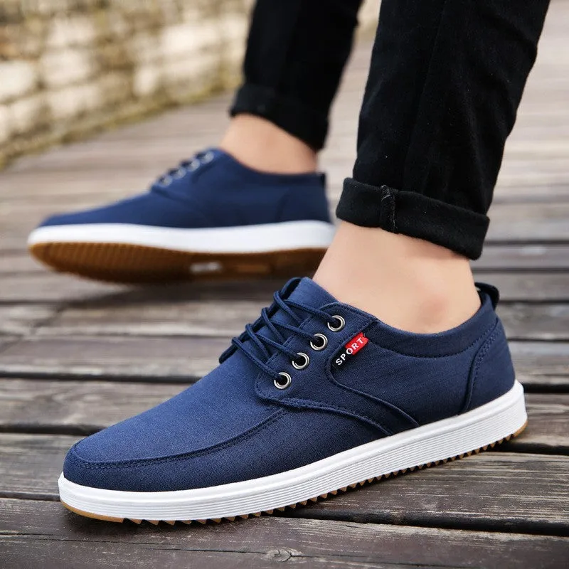 Jay  Atmungsaktive Herren Canvas Schuhe fr den Sommer