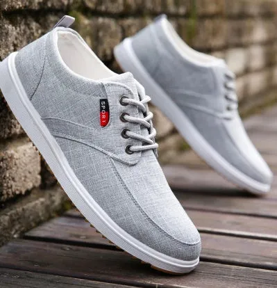Jay  Atmungsaktive Herren Canvas Schuhe fr den Sommer