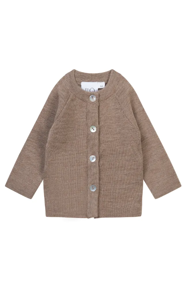 Kaya Cardigan Wool - Ash Melange