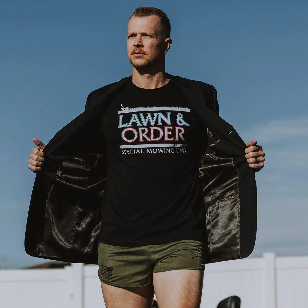 Lawn & Order T-Shirt - Black