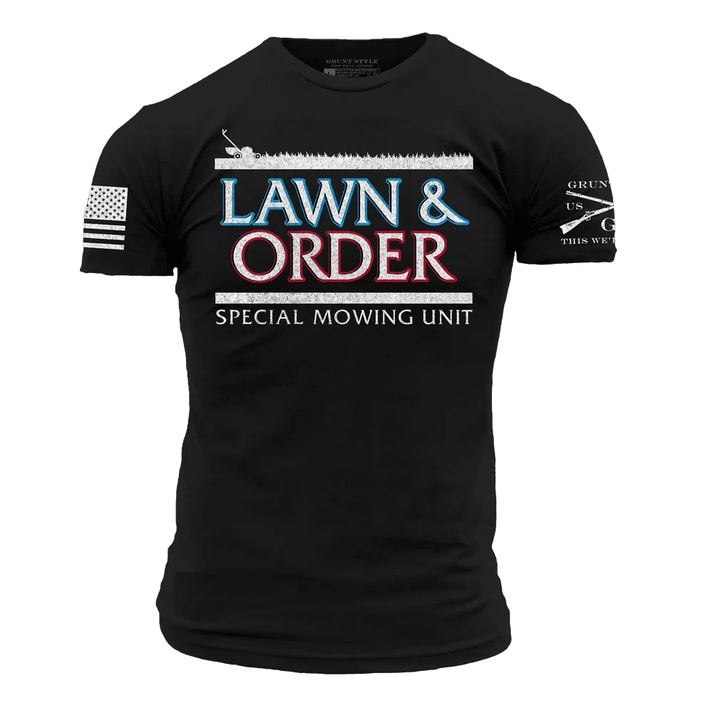 Lawn & Order T-Shirt - Black