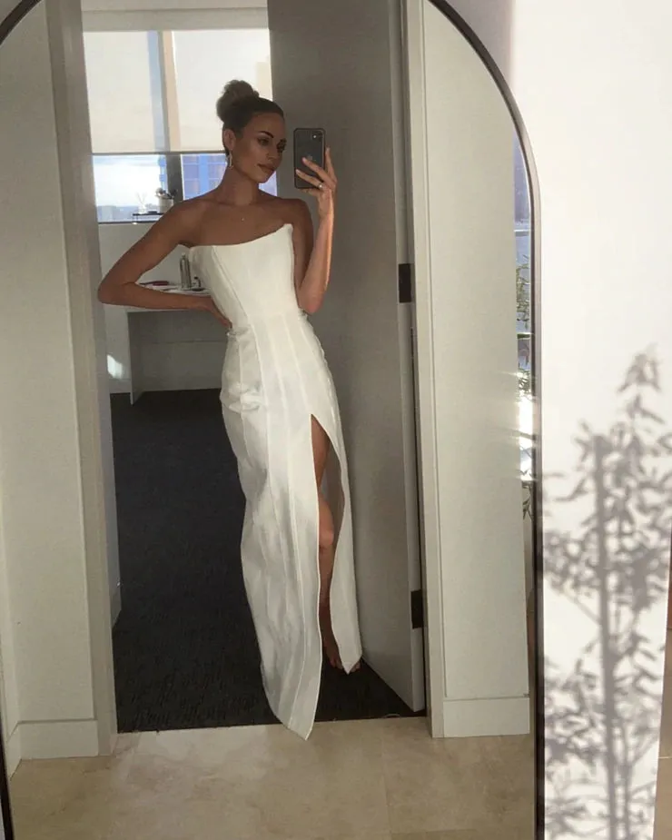 LEYLA DRESS - WHITE
