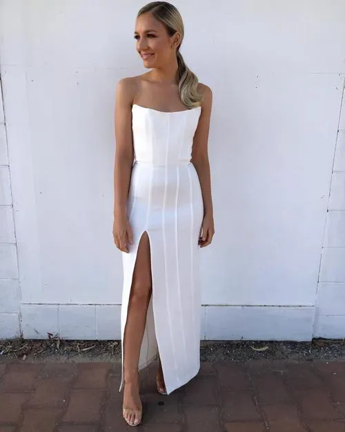 LEYLA DRESS - WHITE