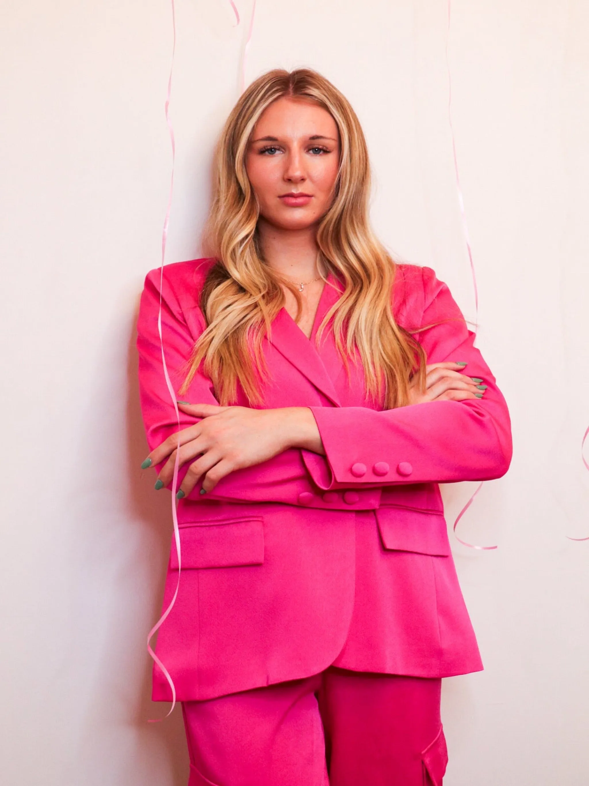Lucy Paris Tomoko Blazer - Fuschia