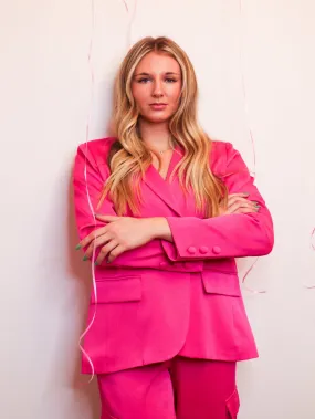 Lucy Paris Tomoko Blazer - Fuschia