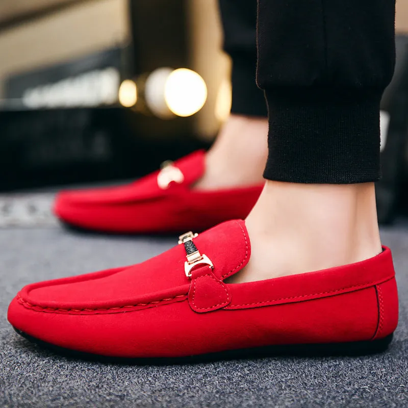 Martin  Lssige Herrenschuhe aus Canvas