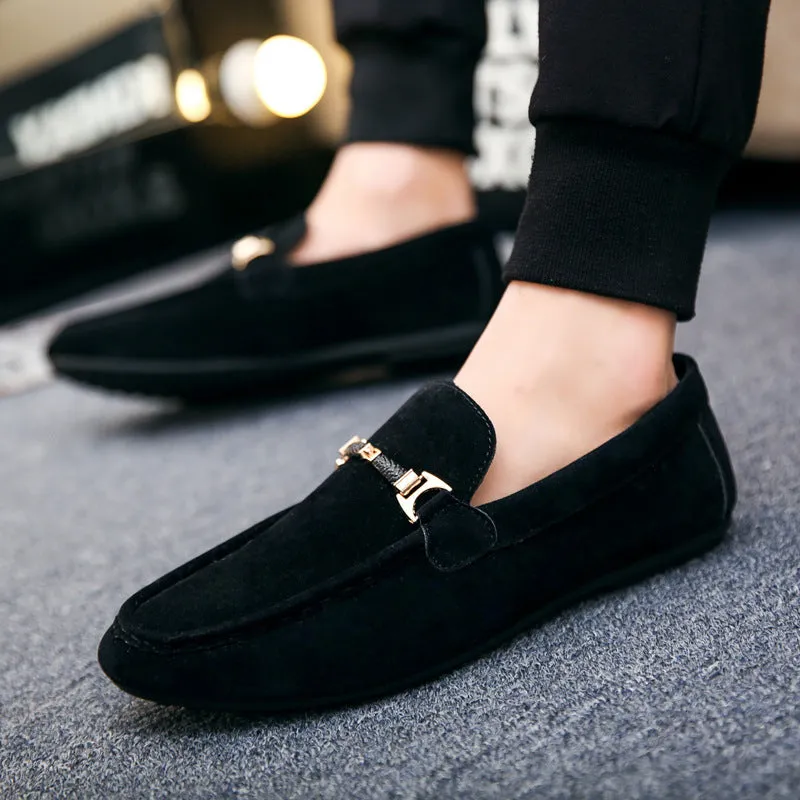 Martin  Lssige Herrenschuhe aus Canvas