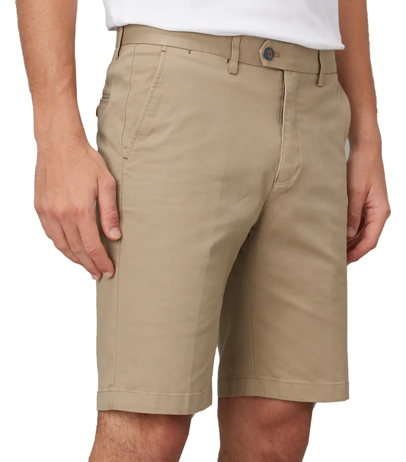 Matsuda Washed Shorts Khaki