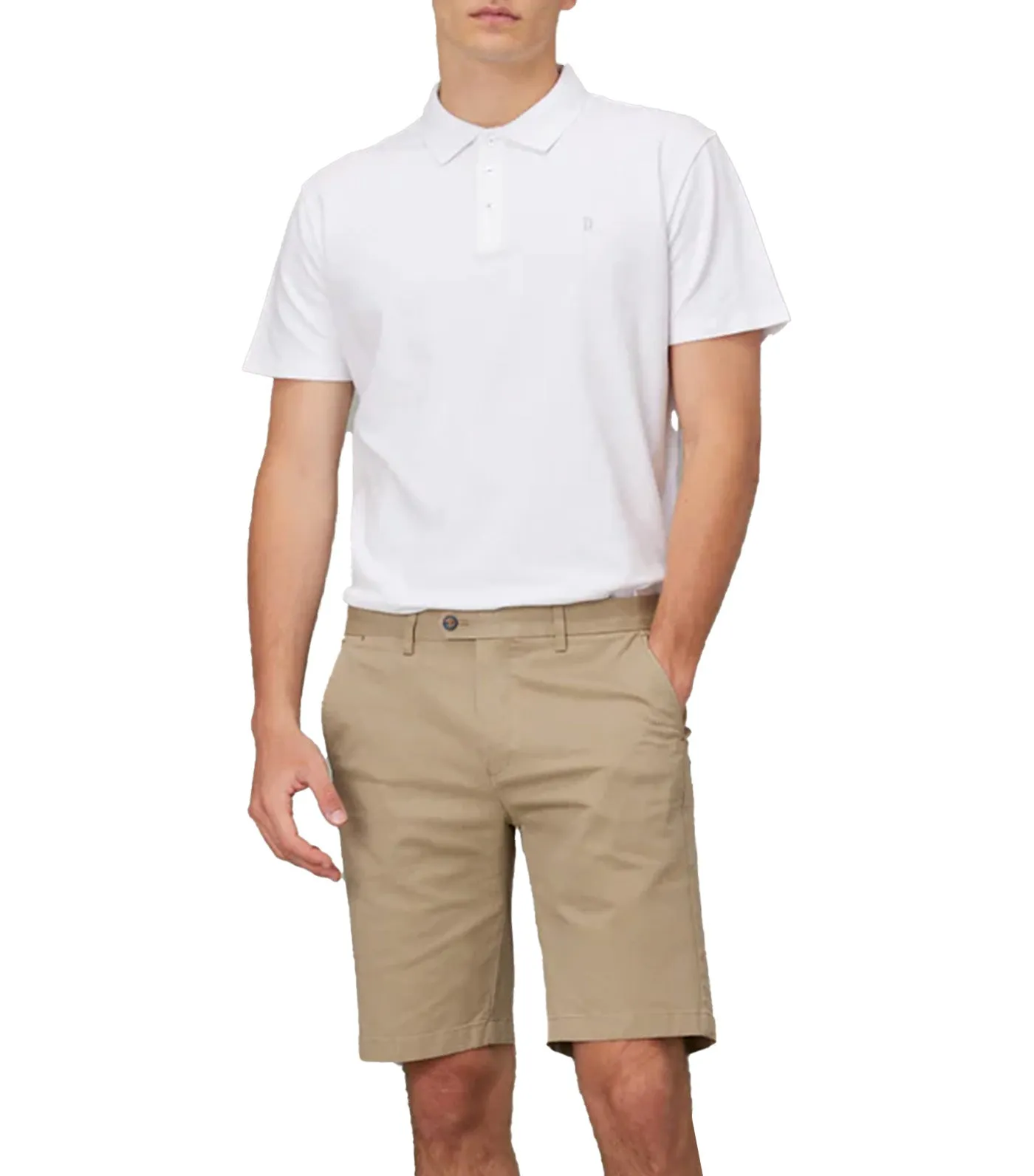 Matsuda Washed Shorts Khaki