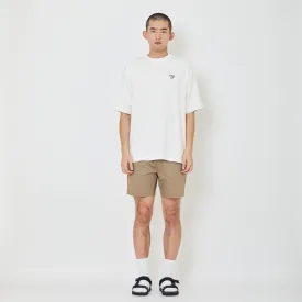 Men Twill Board Shorts - Khaki - SM2406112A
