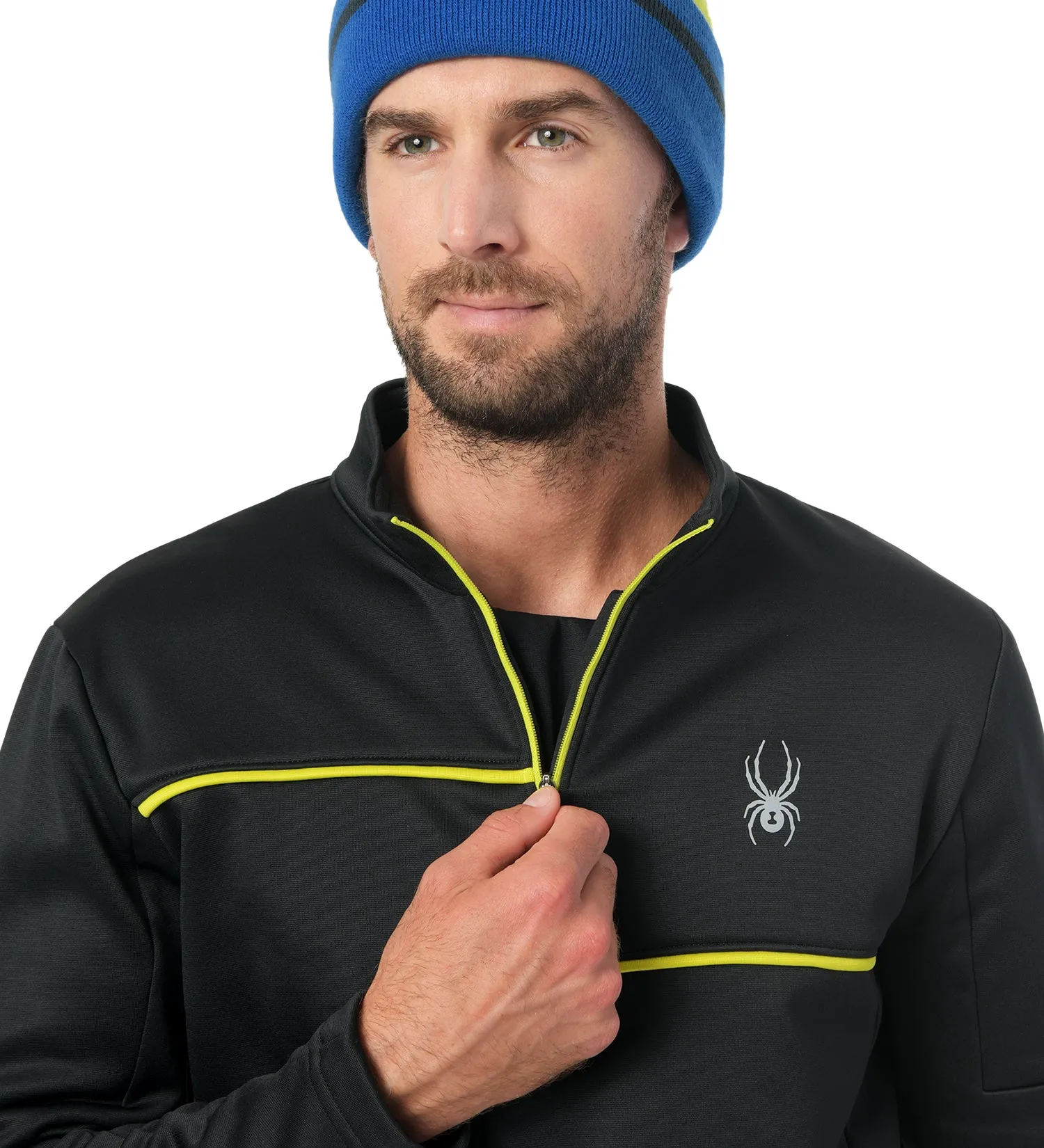 MEN'S CHARGER ZIP T-NECK