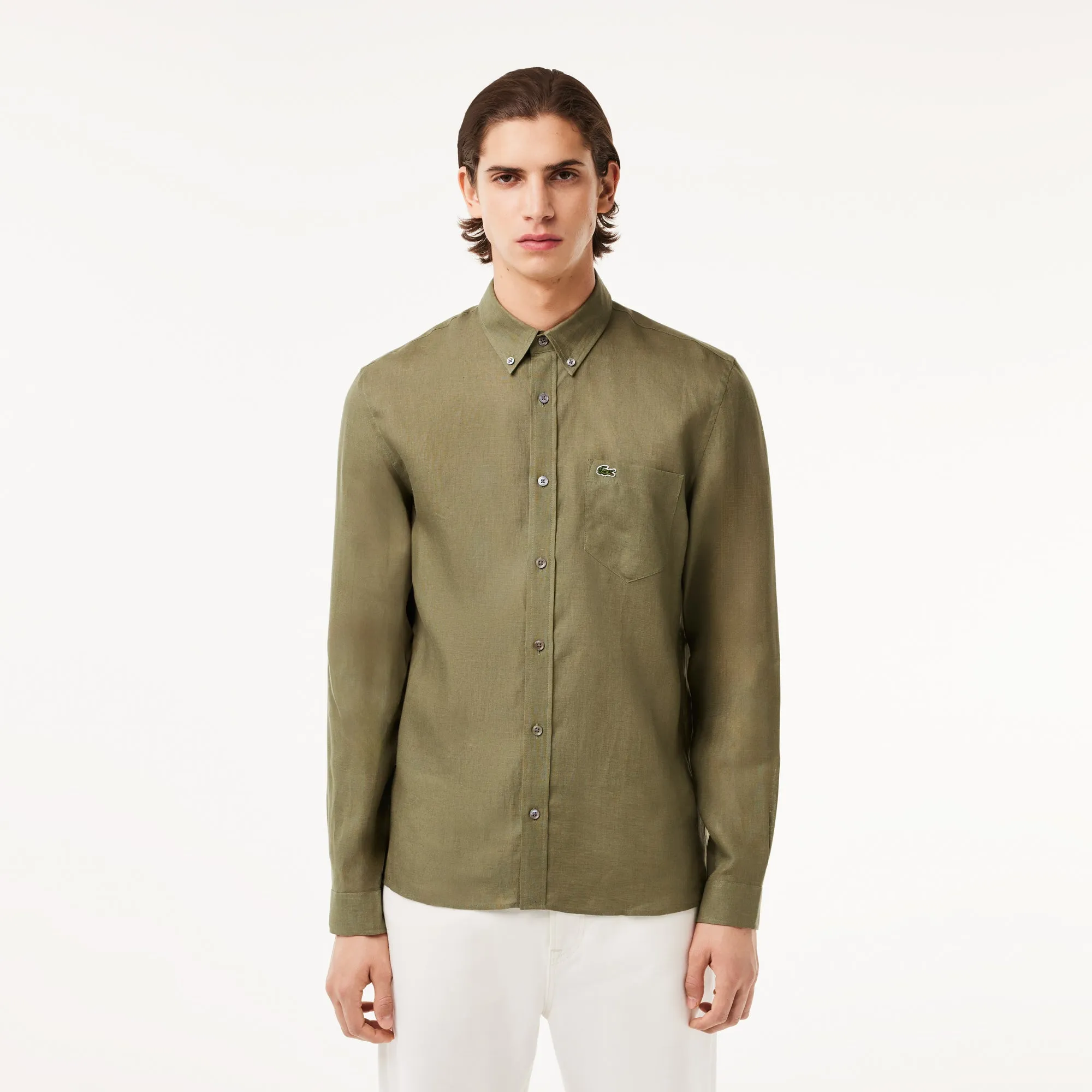 Men’s Lacoste Linen Shirt
