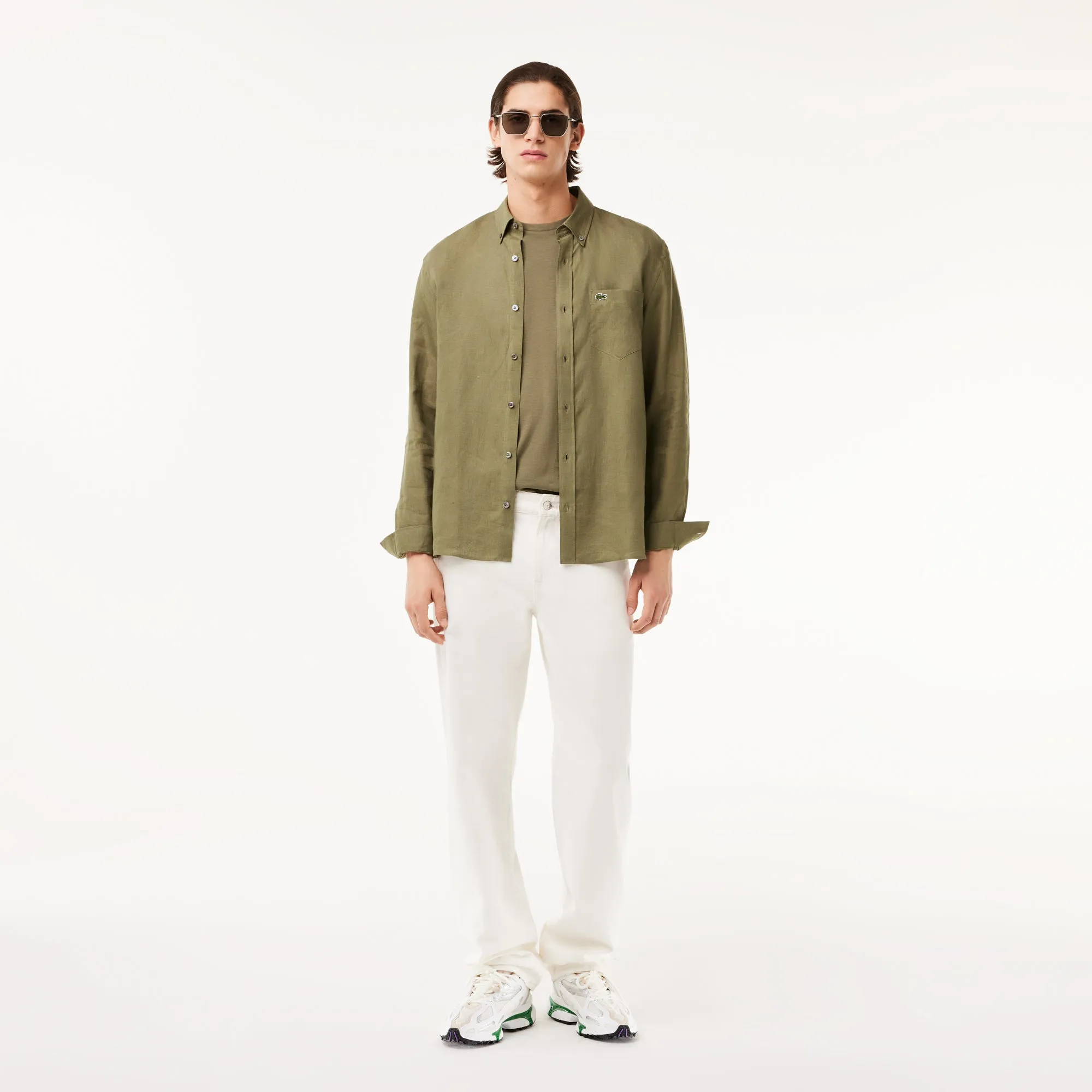Men’s Lacoste Linen Shirt