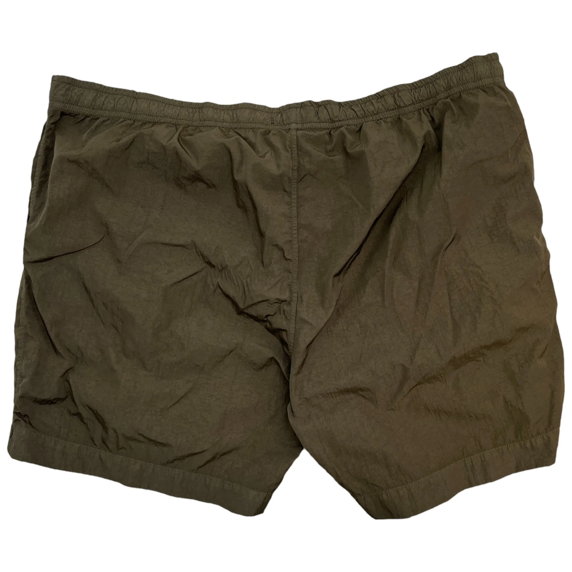Men's Logo Swim Shorts Khaki Size W36 / IT 52