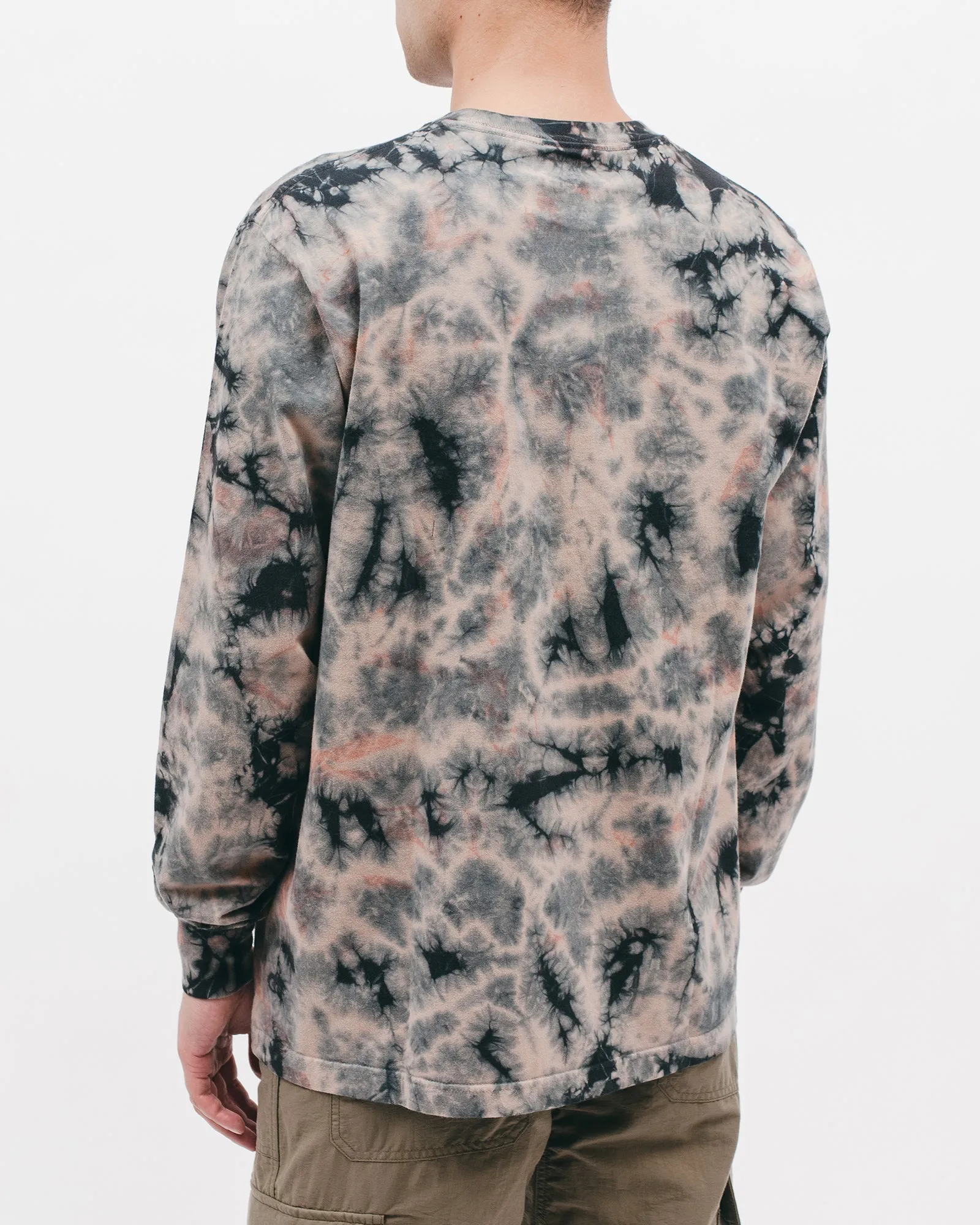 Natural Dyed Block L/S Jersey - Clay Dye