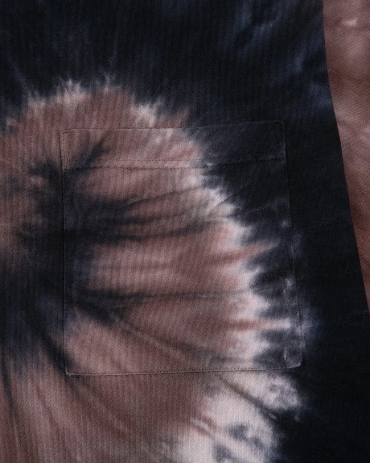 Natural Dyed Block LS Jersey - Tie-Dye