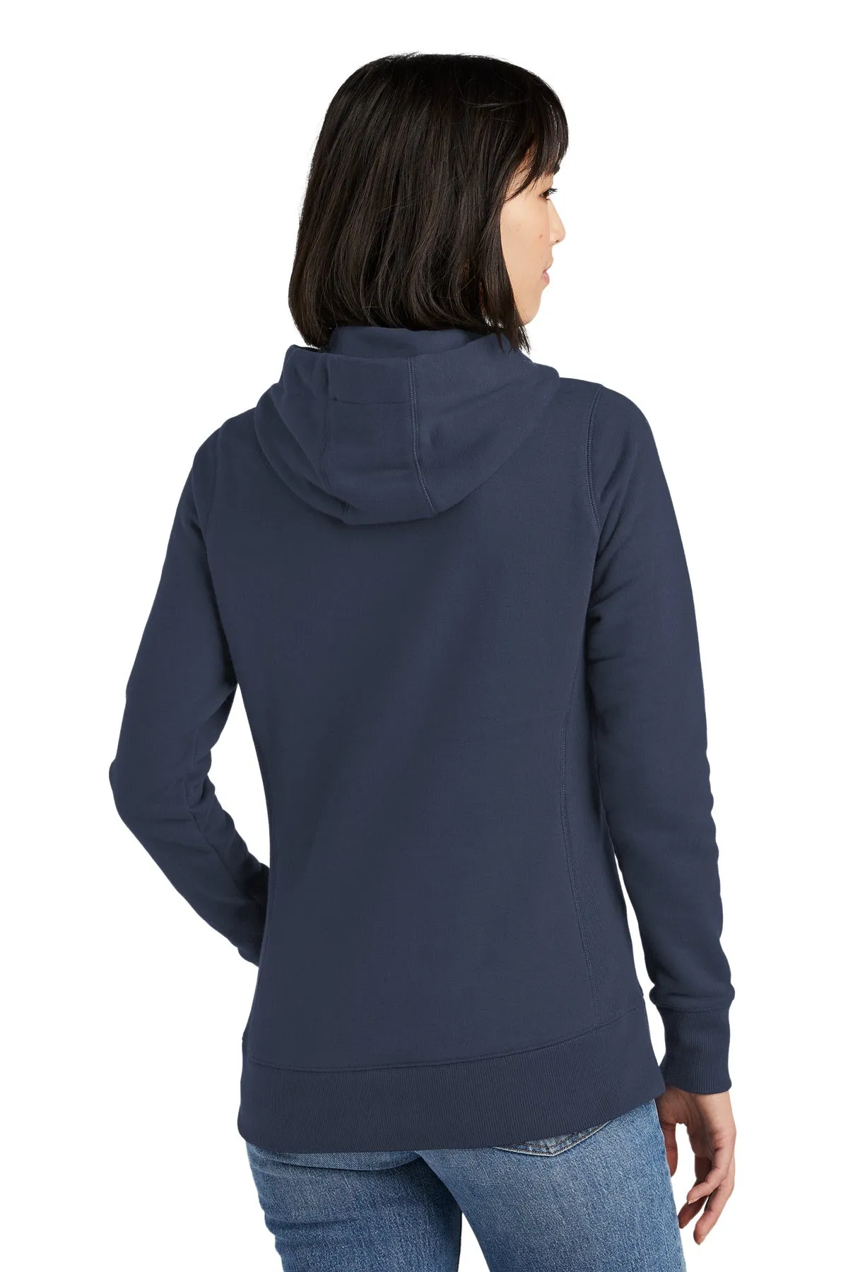 New Era Ladies French Terry Pullover Hoodie. LNEA500