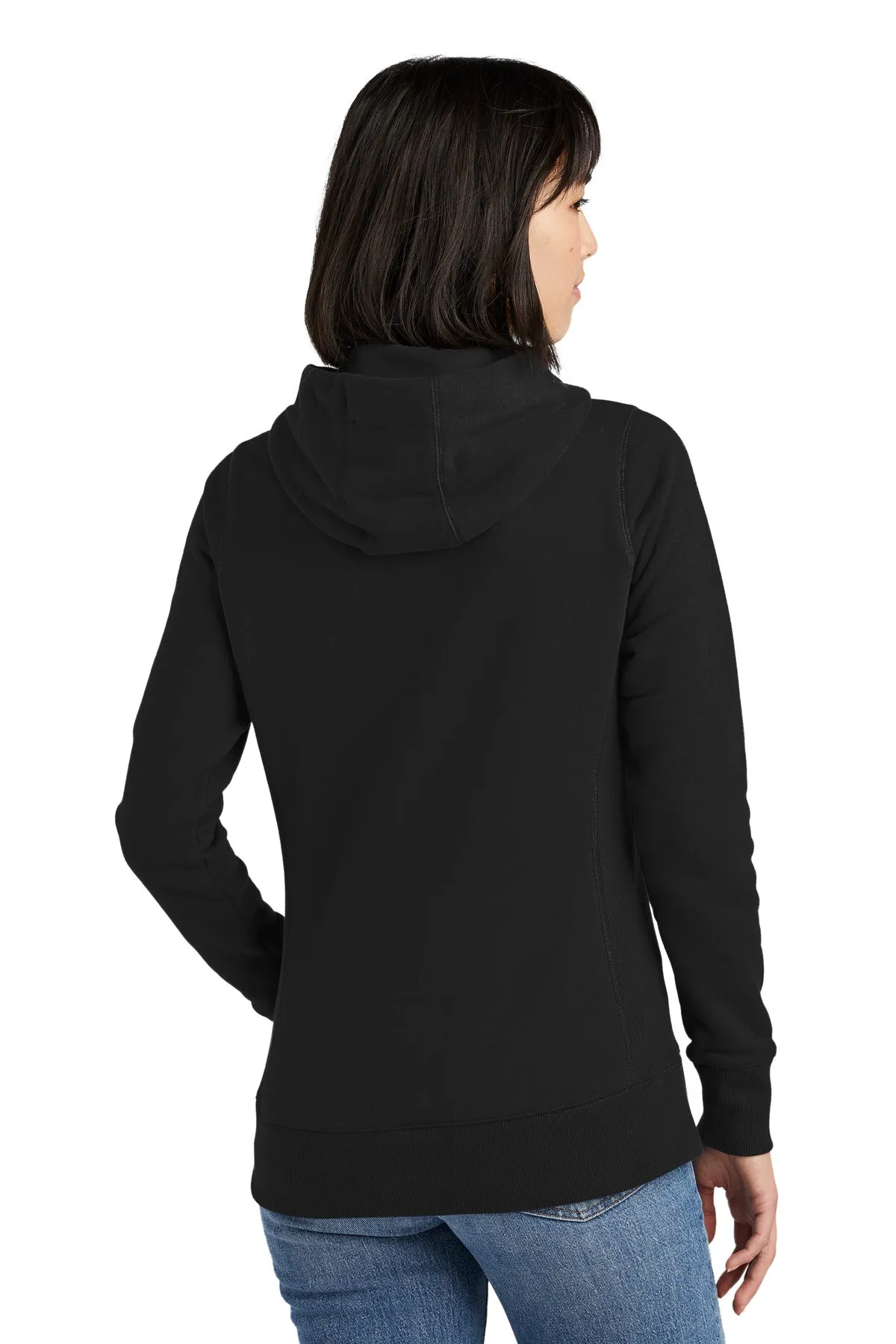 New Era Ladies French Terry Pullover Hoodie. LNEA500