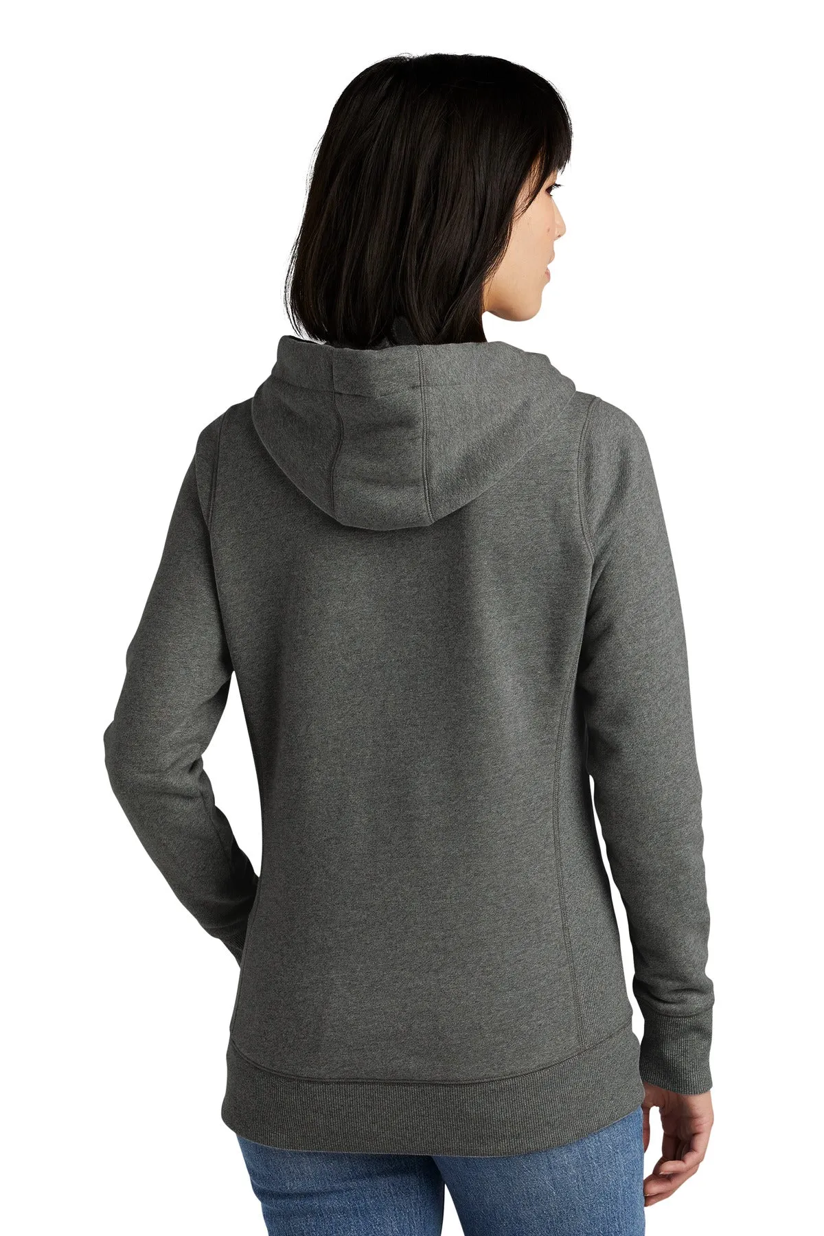New Era Ladies French Terry Pullover Hoodie. LNEA500
