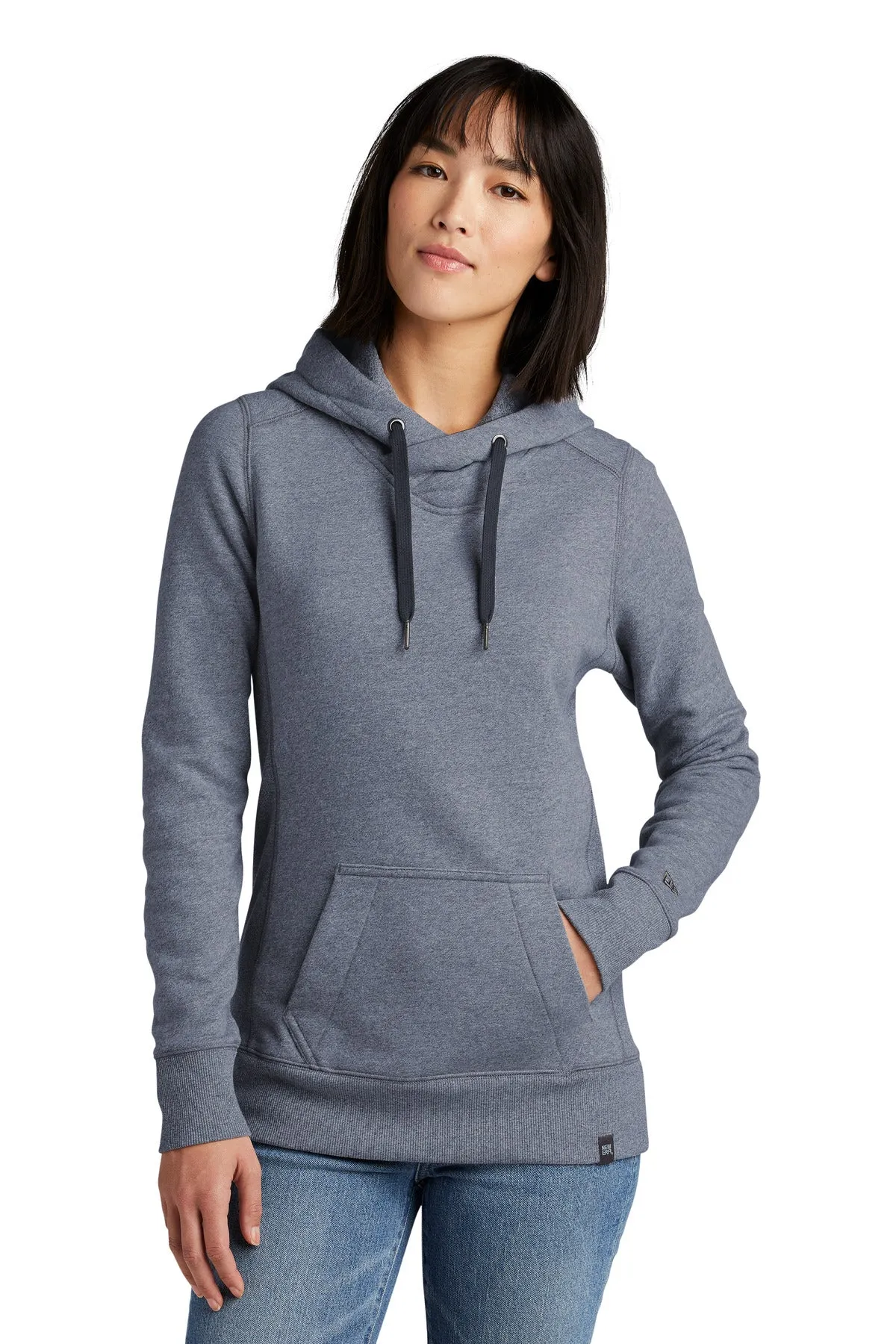 New Era Ladies French Terry Pullover Hoodie. LNEA500