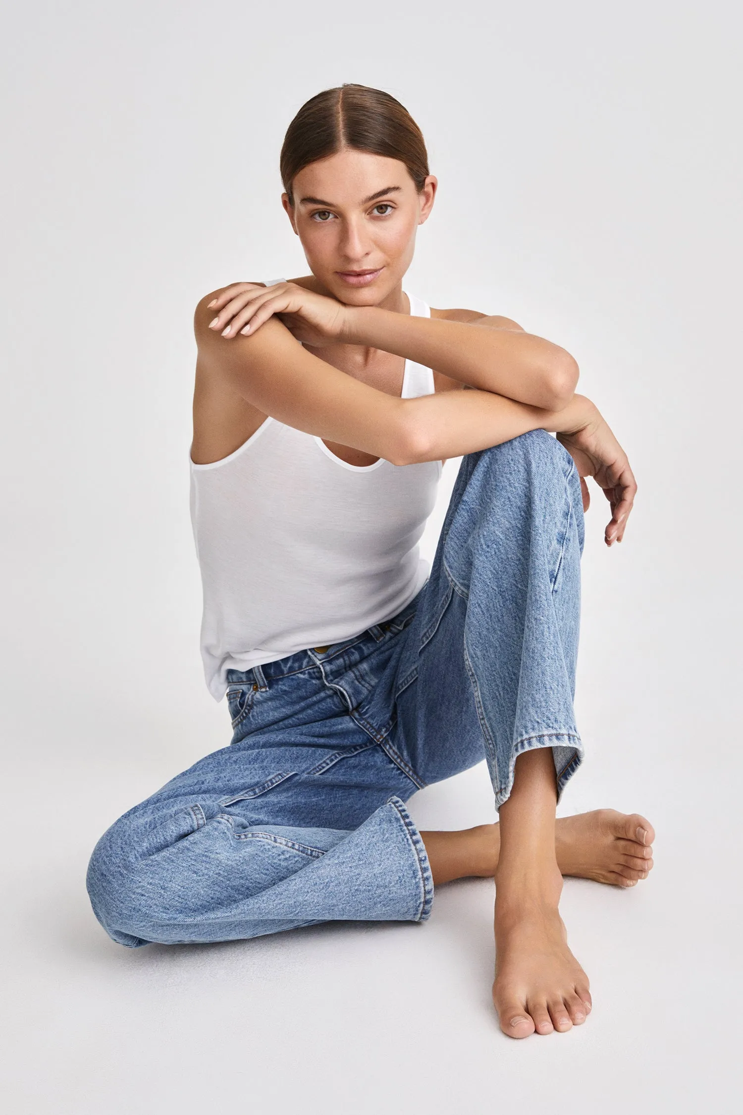 NORWOOD TOP - WHITE