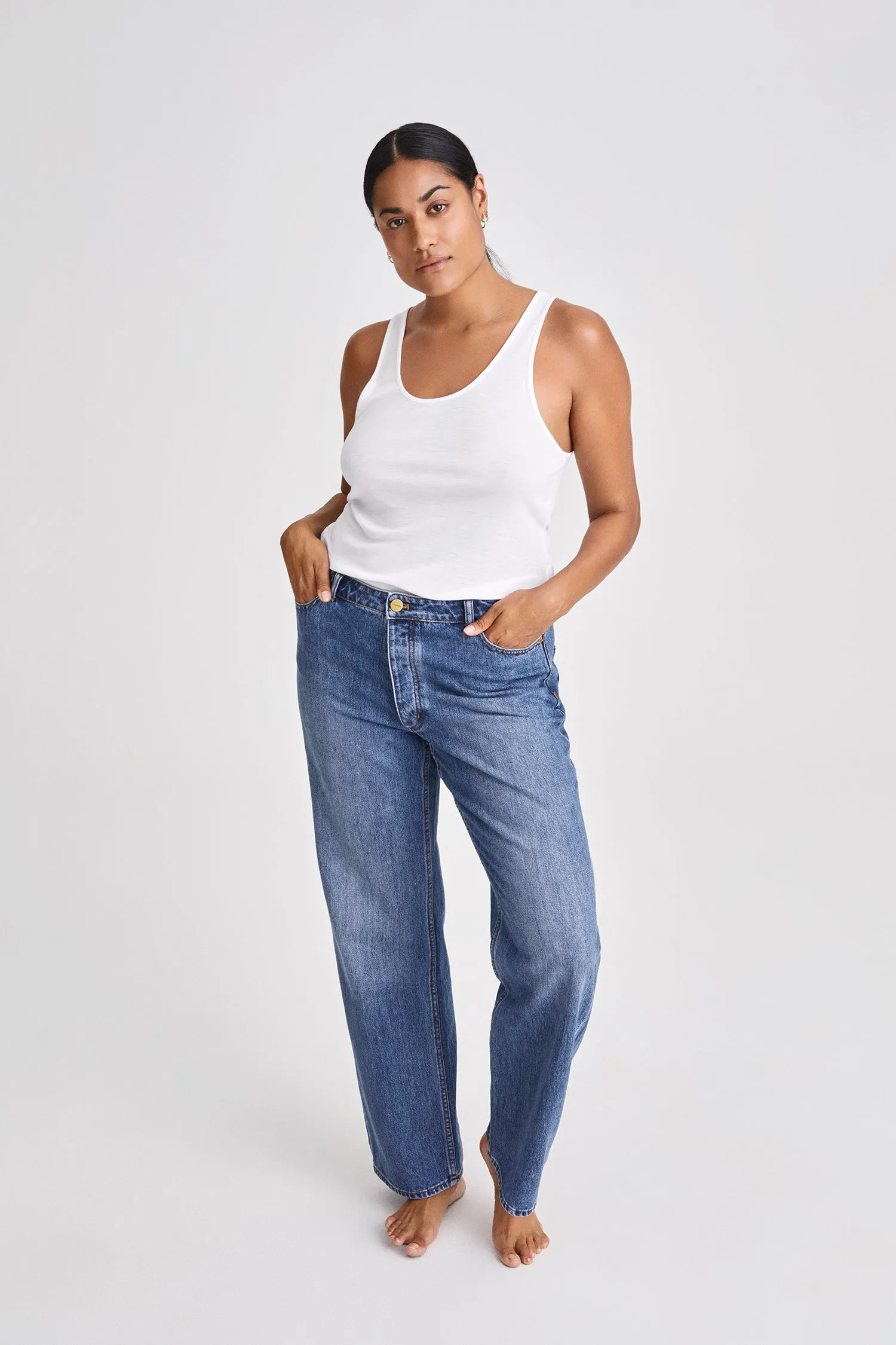 NORWOOD TOP - WHITE