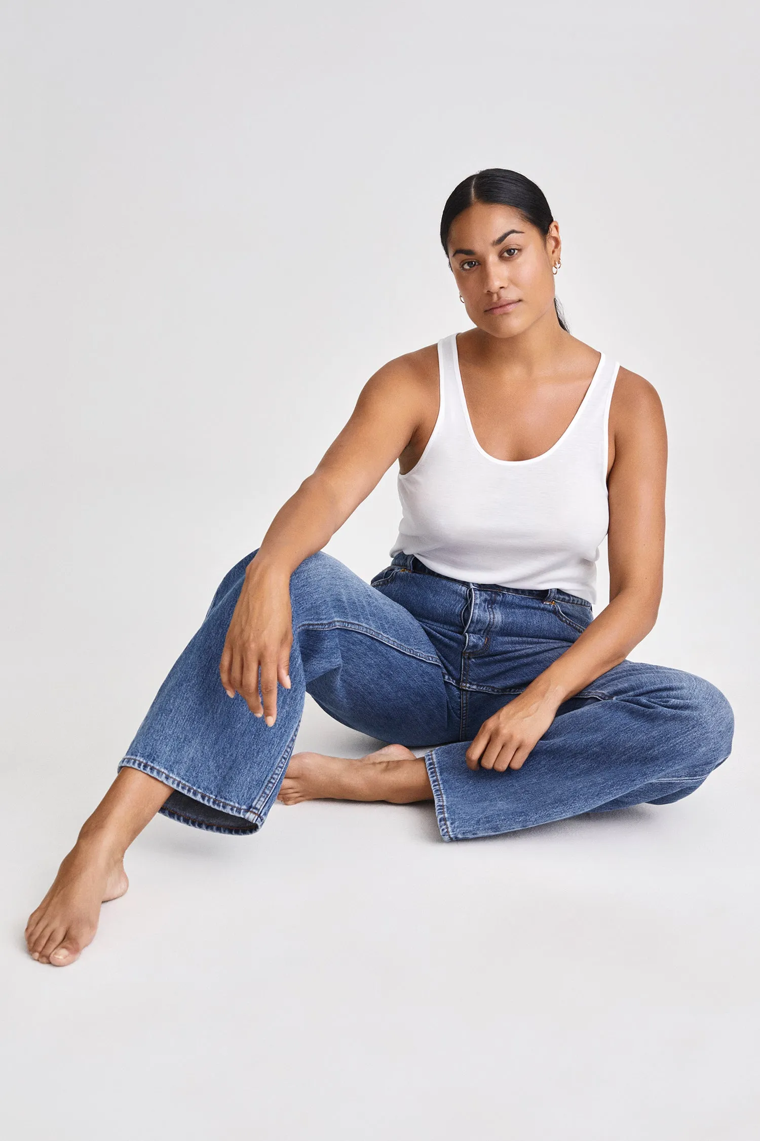 NORWOOD TOP - WHITE
