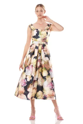 Stylish Perry Tea-Length Dress