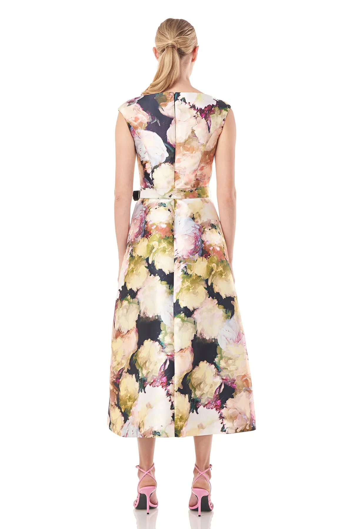 Stylish Perry Tea-Length Dress