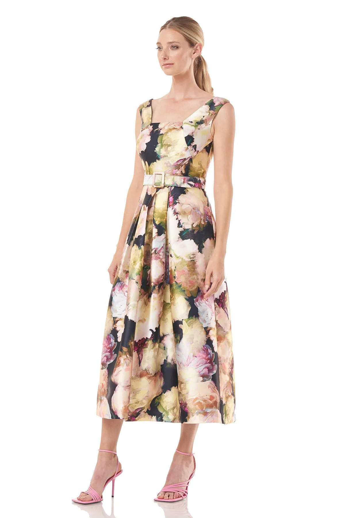 Stylish Perry Tea-Length Dress