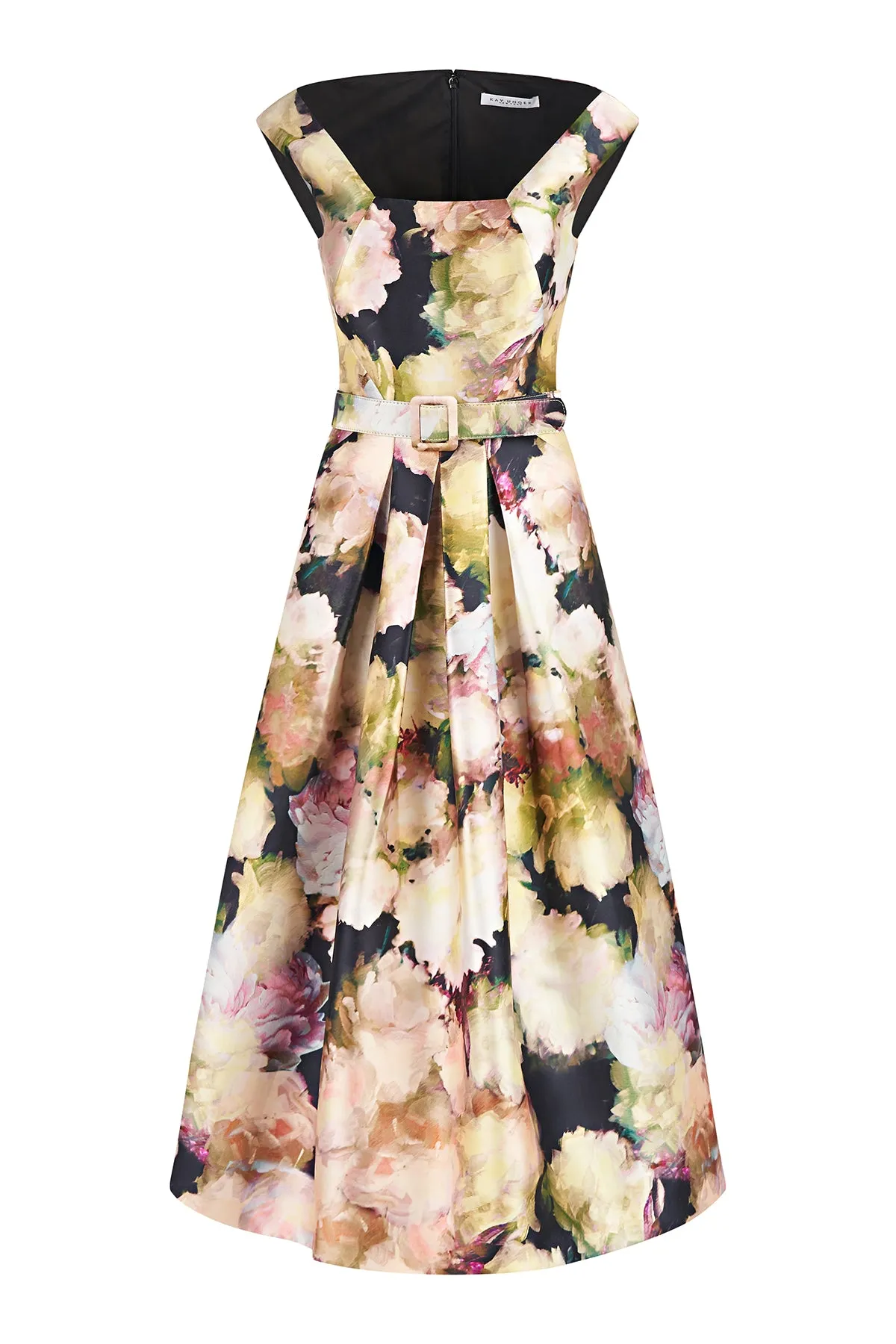 Stylish Perry Tea-Length Dress