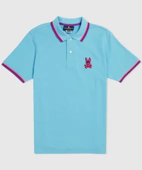 Psycho Bunny Lamport Polo - Clear Sky Blue