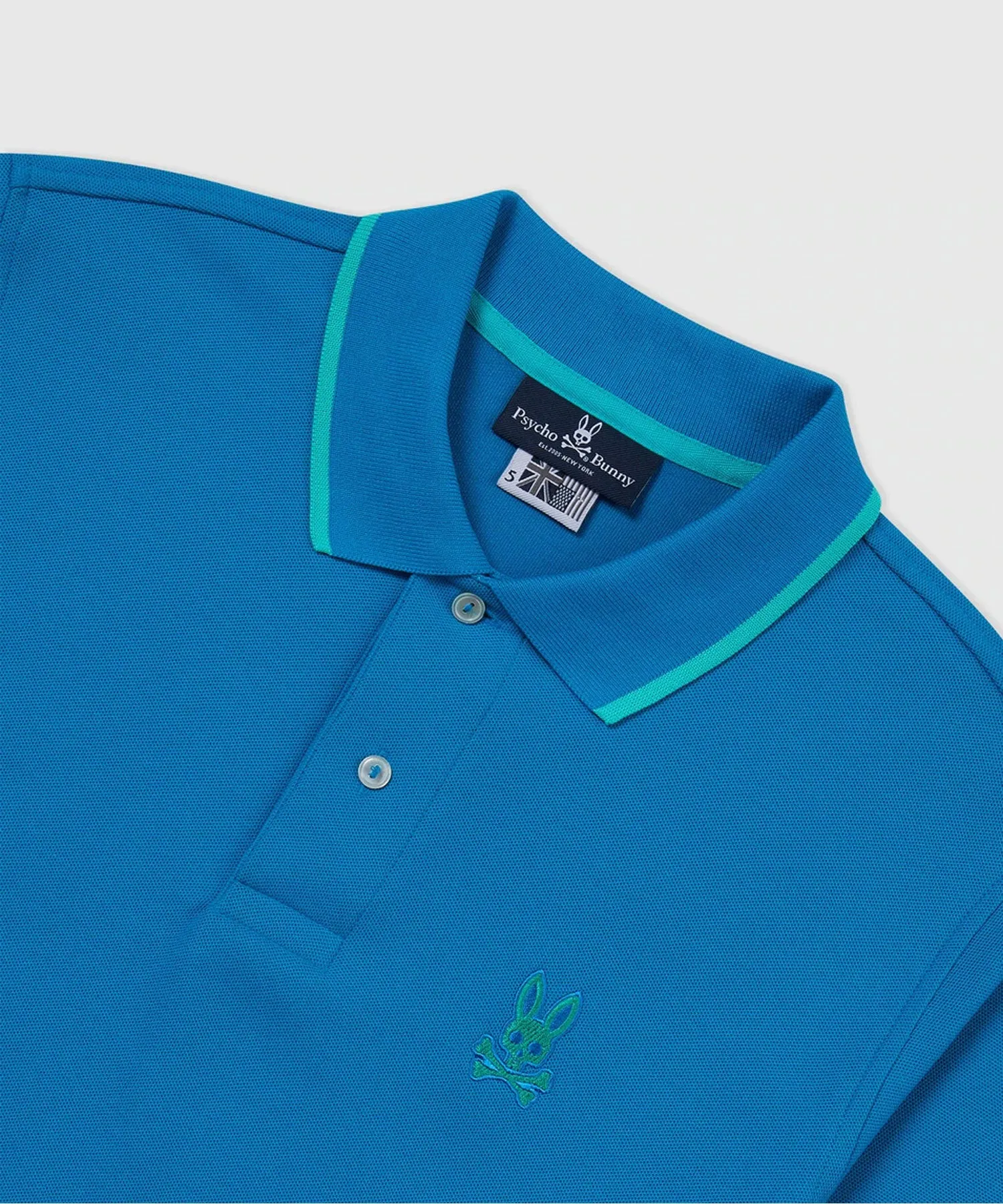 Psycho Bunny Tindel Polo - Seaport Blue