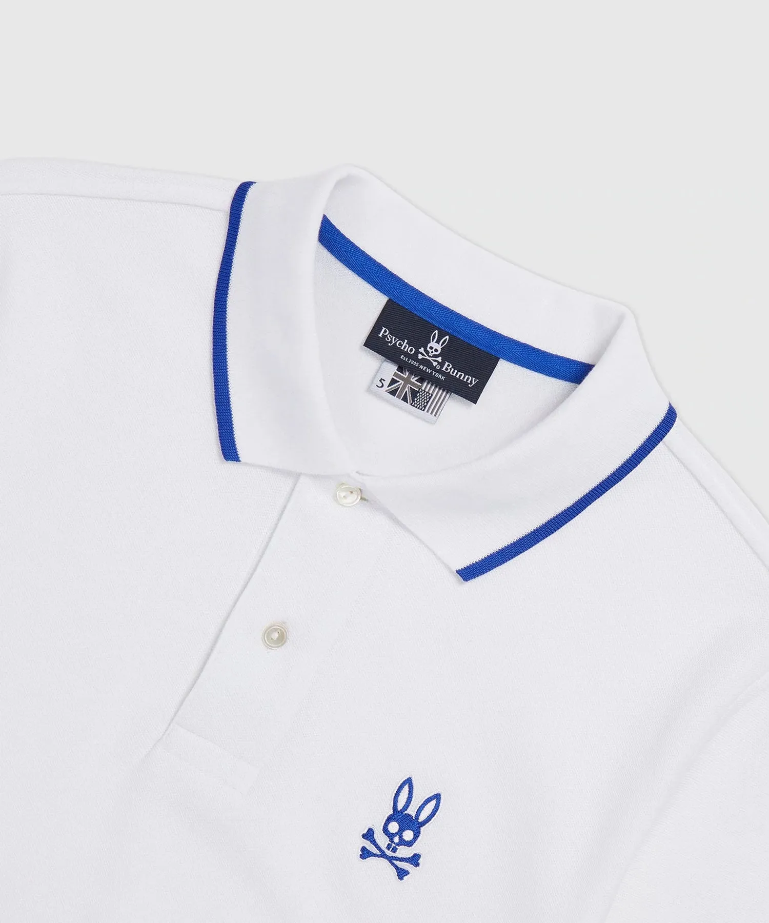 Psycho Bunny Tindel Polo - White