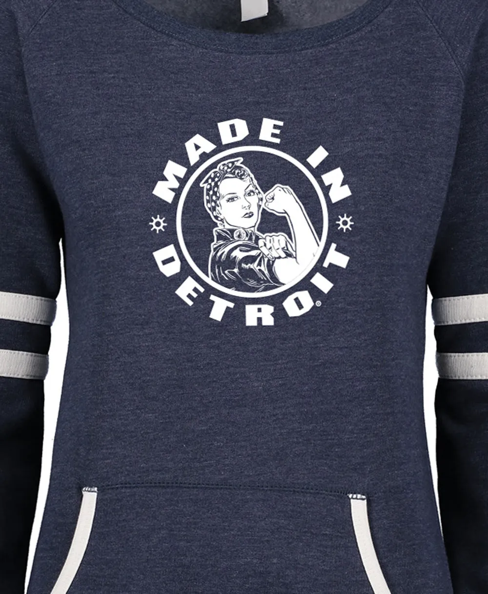 Rosie Navy Varsity Fleece