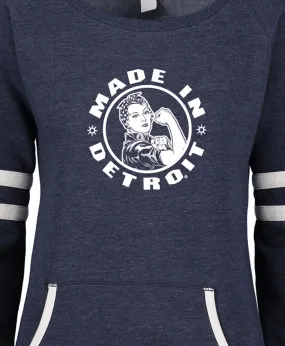 Rosie Navy Varsity Fleece