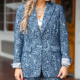 RQ Iconic Q Denim Blazer