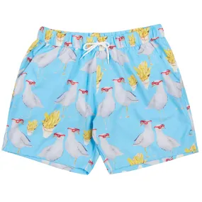 Seagulls and Chips Men's Boardshorts