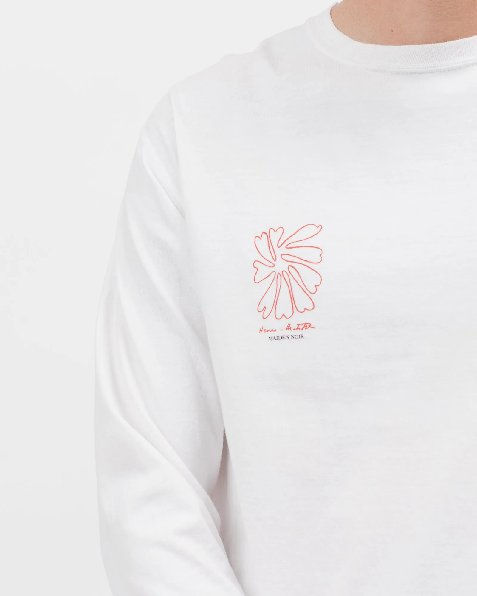 Self Portrait L/S Tee - White