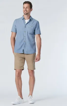 SIMON SHORTS IN KHAKI TWILL