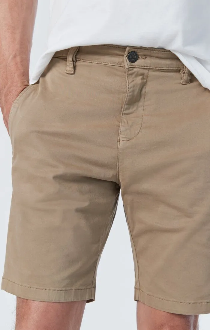 SIMON SHORTS IN KHAKI TWILL