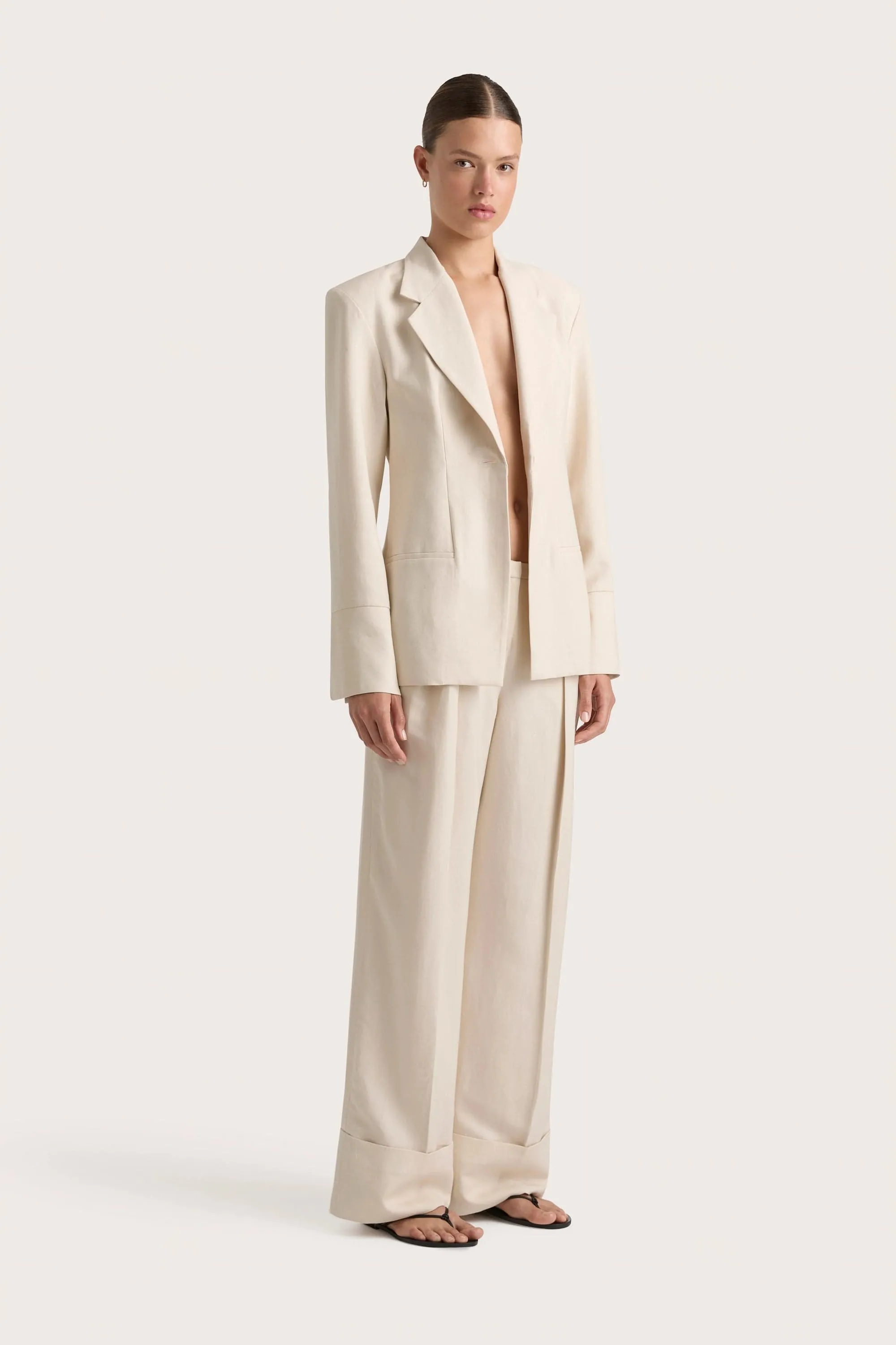 Soleil Blazer Sand - Final Sale
