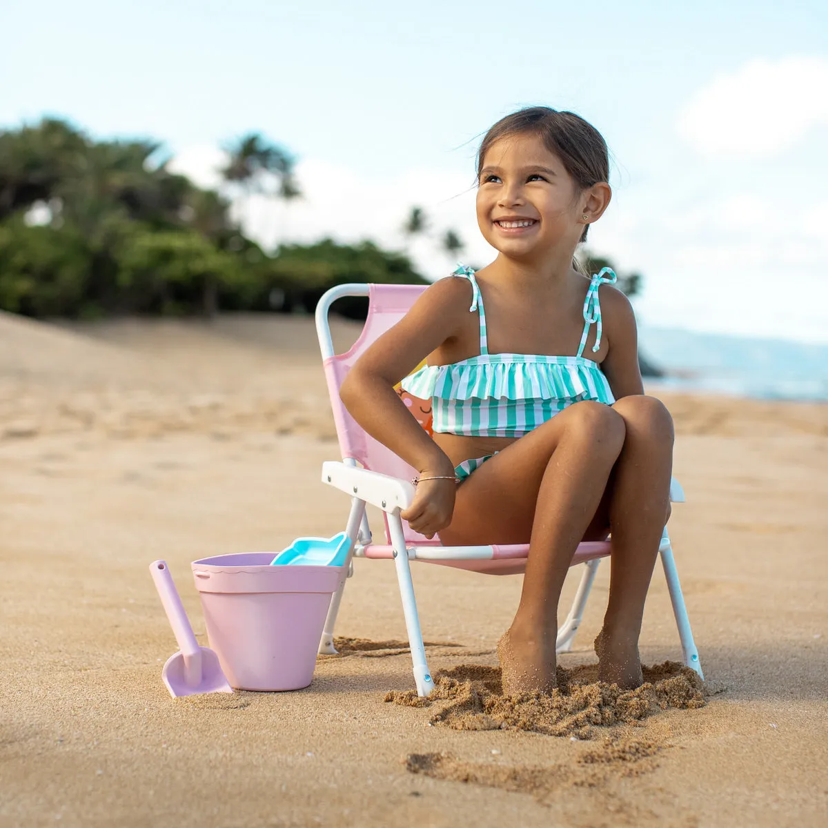The Lanai - Girls Ruffle Bikini UPF 50 