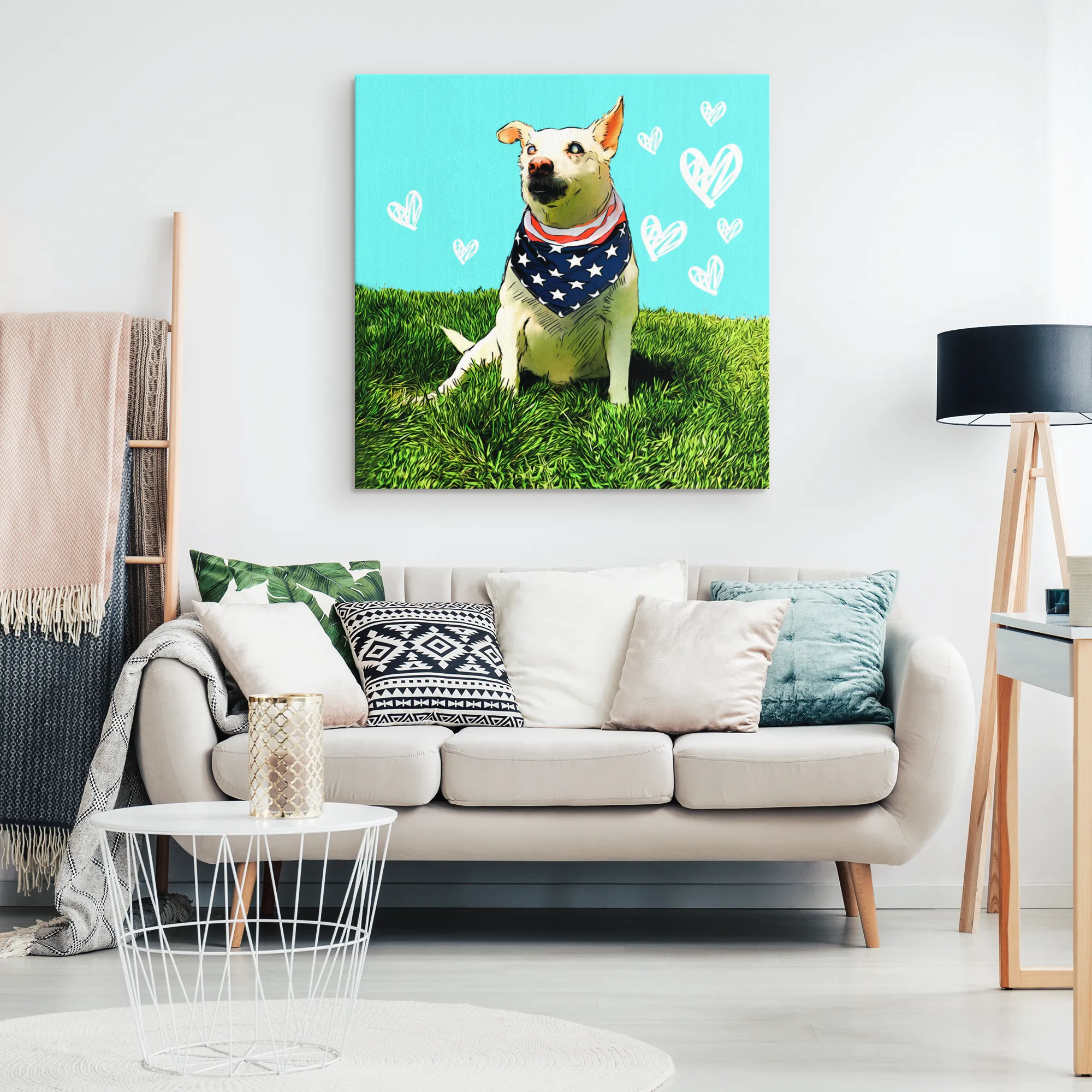 Tobi - 8x8 Canvas