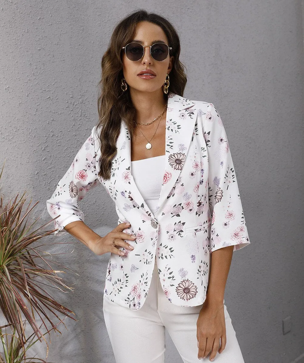Willow Floral Blazer